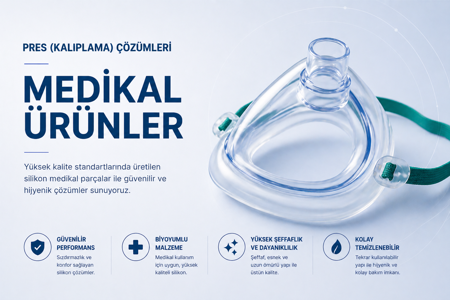 Medikal silikon ürünler
